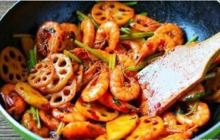 超級(jí)好吃的干鍋蝦，聞著香，吃著爽！