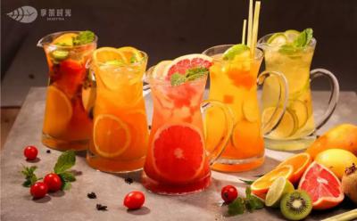 奶茶制作，自己DIY秋季美顏水果茶，超簡單！