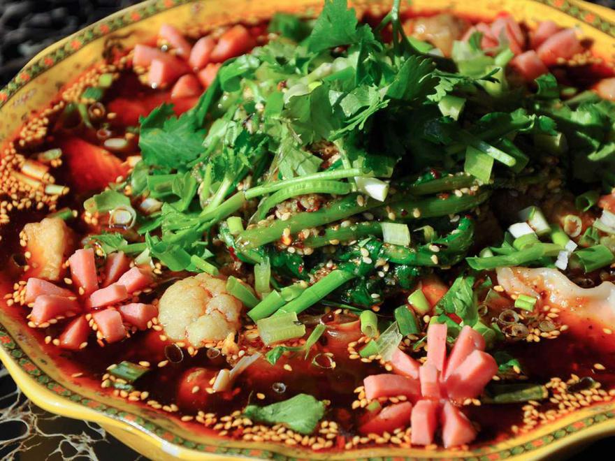 冒菜的制作程序，